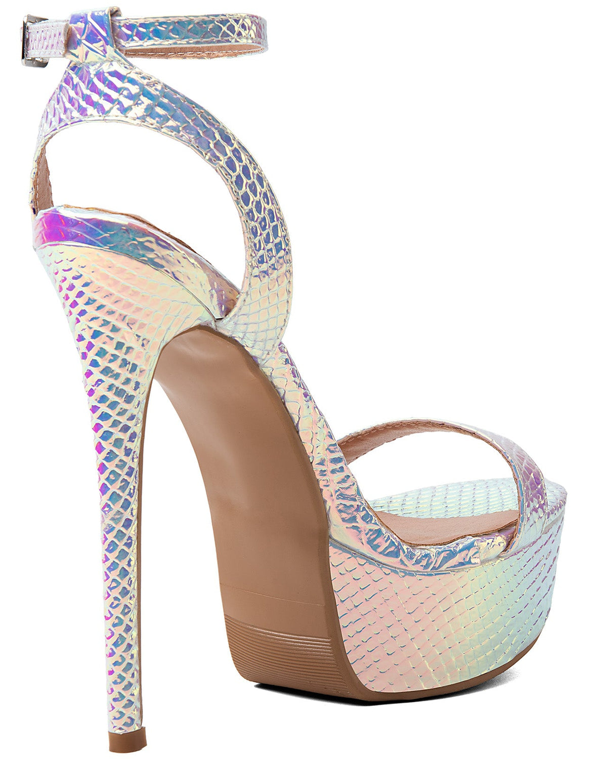 The Cosmic Muse Platform Heels