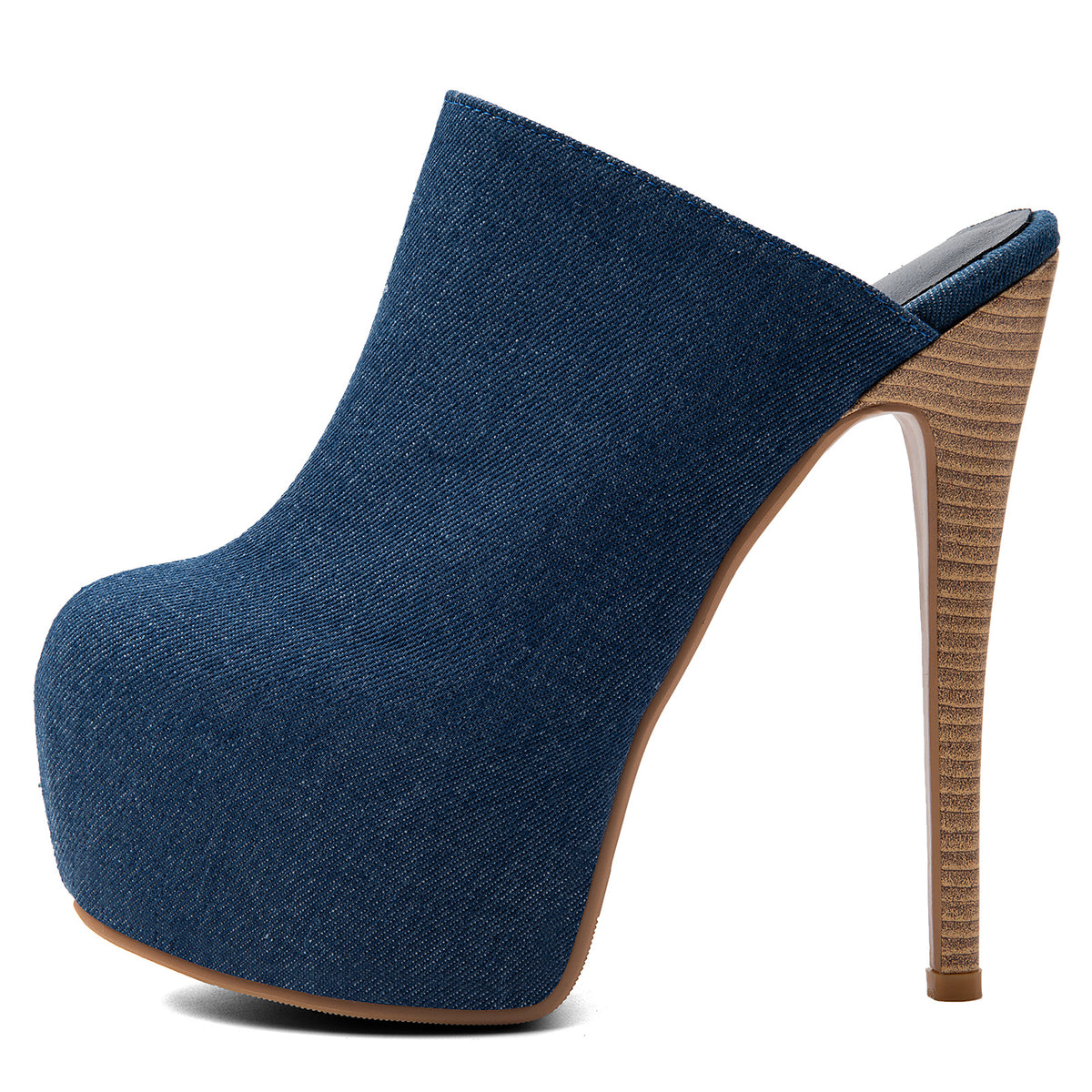 The Denim Dominance Heels