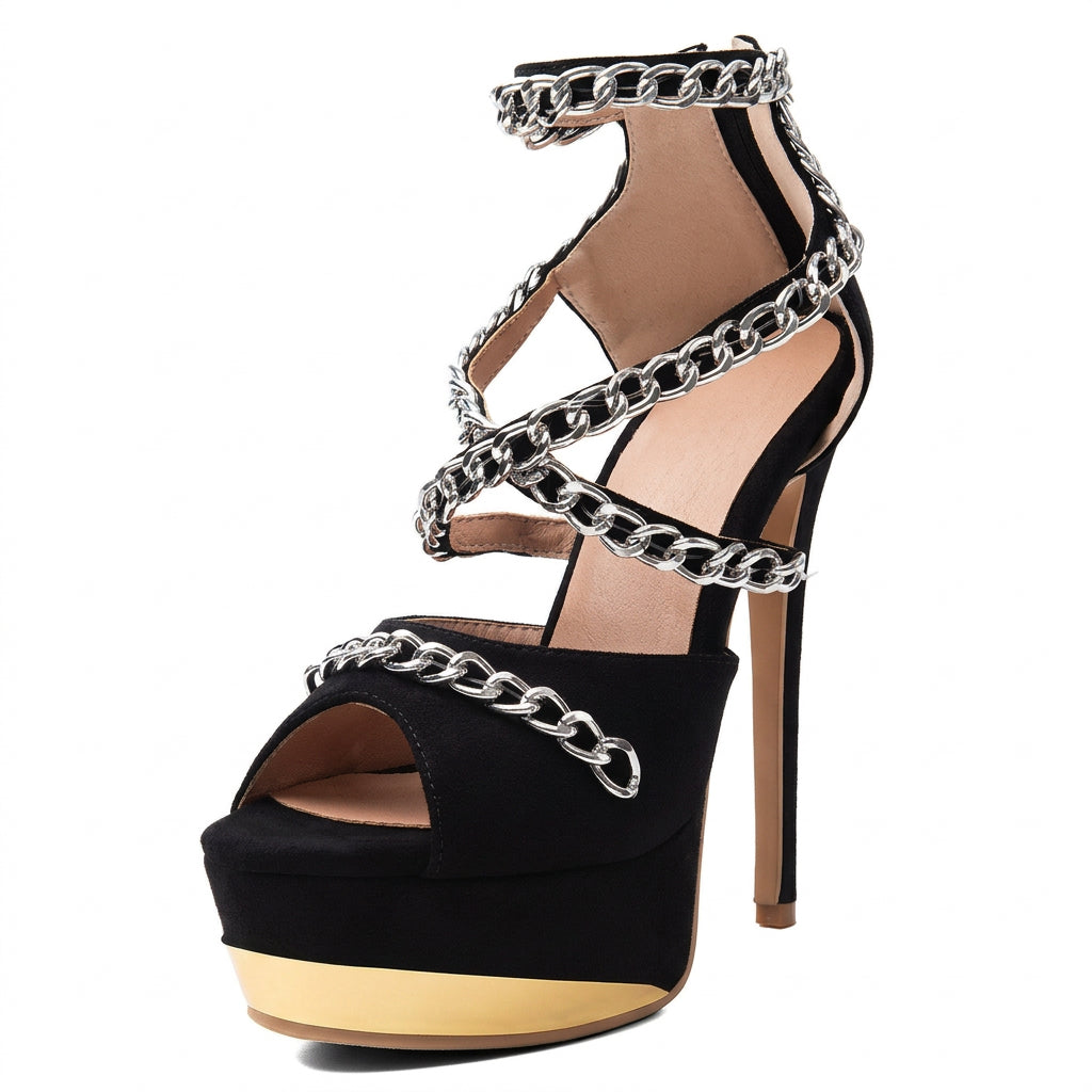 The Unchained Muse Platform Heels