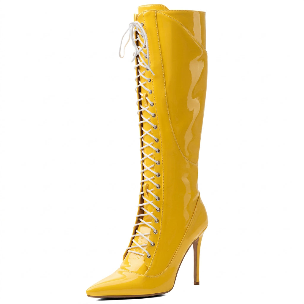 The Golden Rule Heel Boots