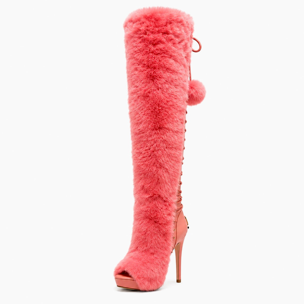 The Fur Affair Boot— POLAR PINK
