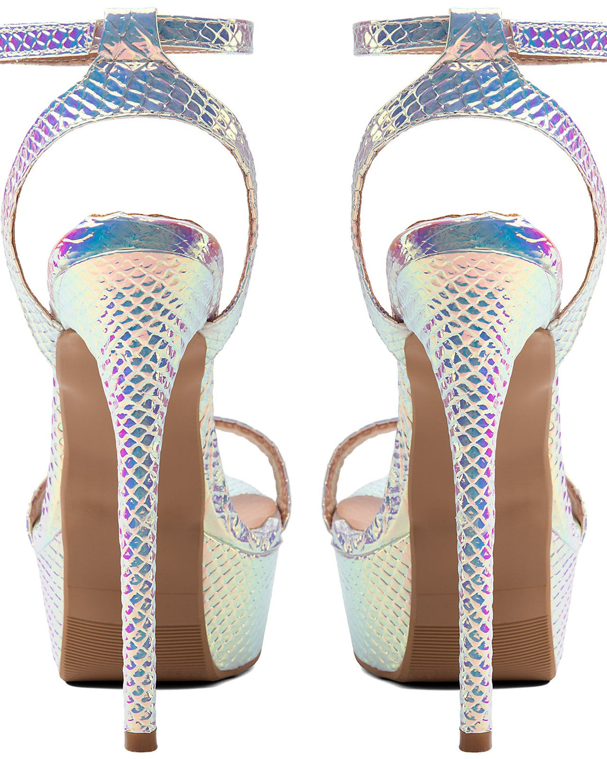 The Cosmic Muse Platform Heels