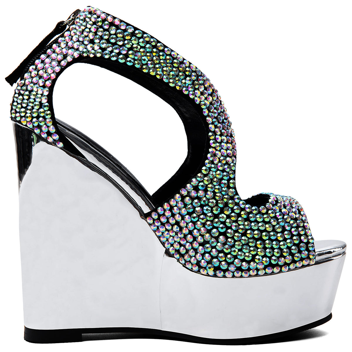 The All Eyes Here Platform Heels