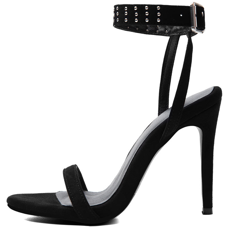 The Studded Clause Heels