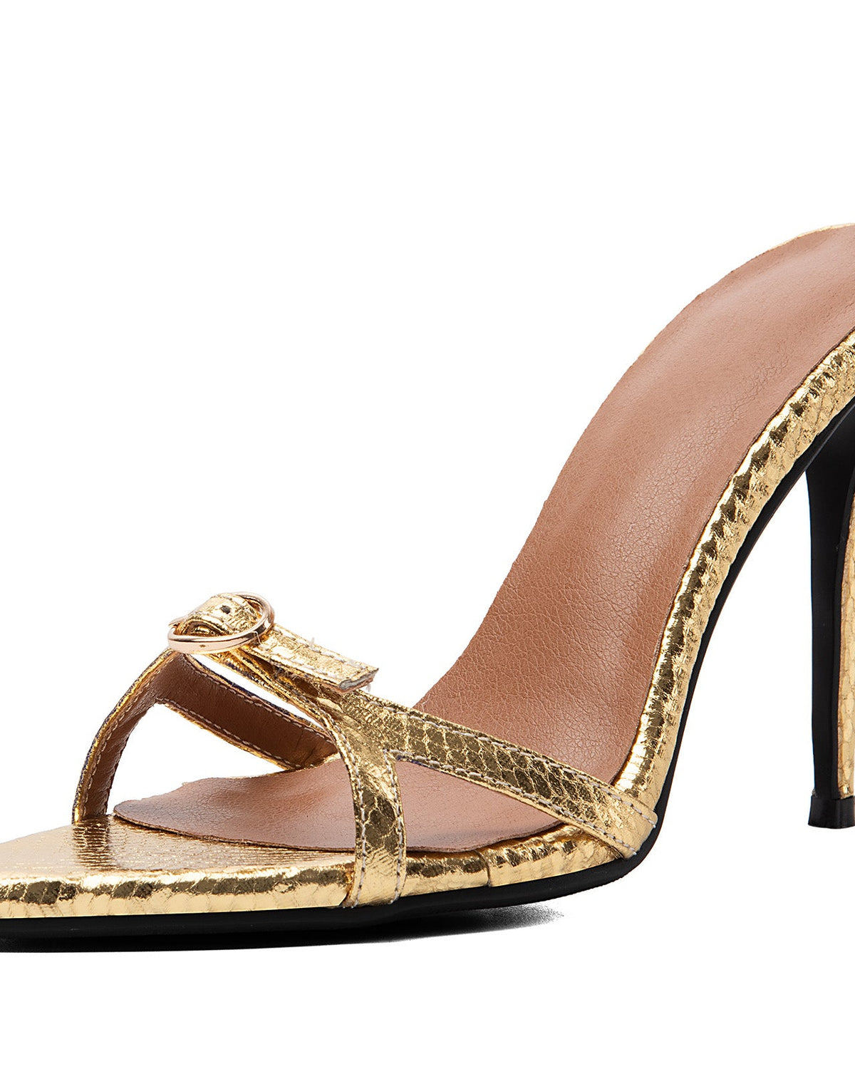 The Gold Receipt Heels