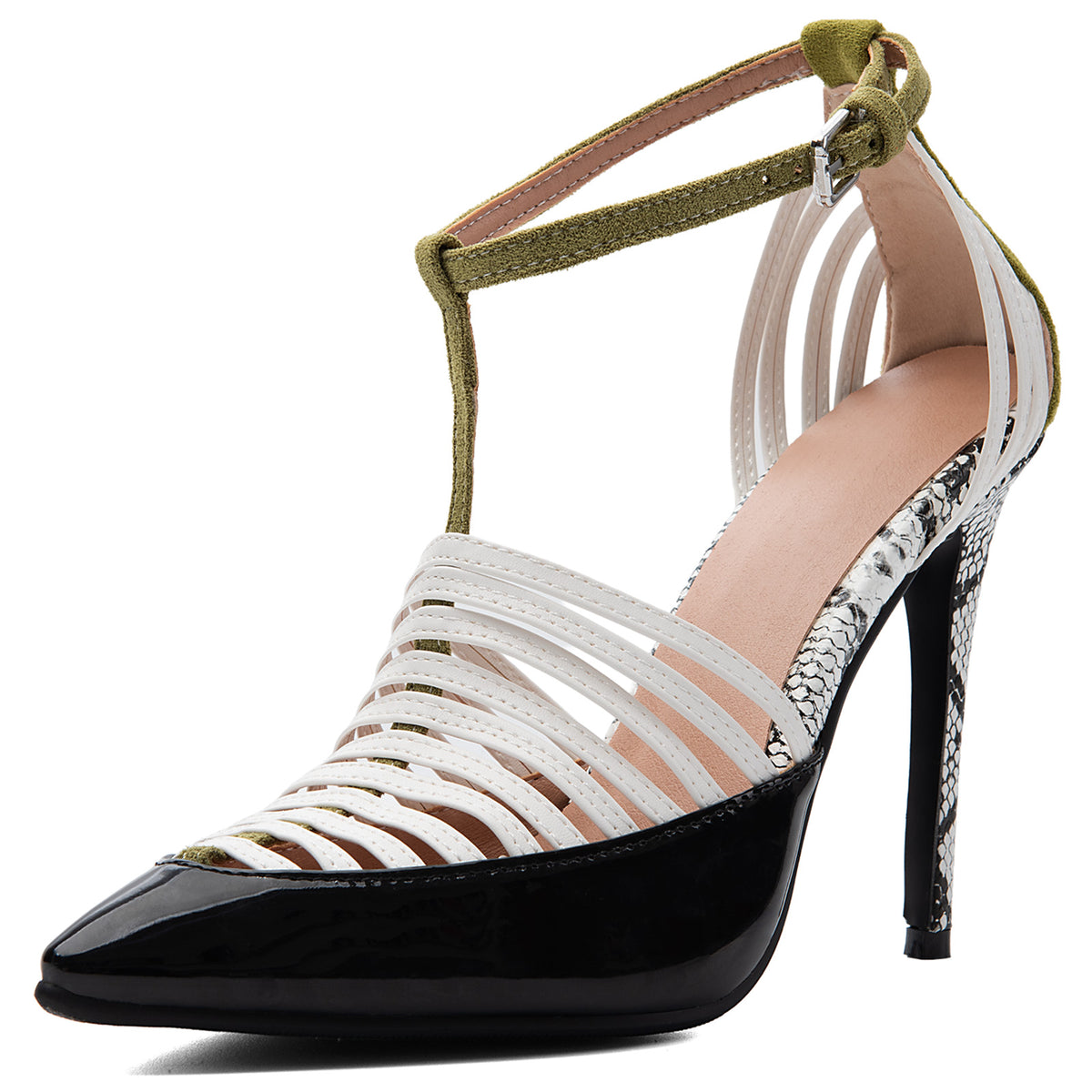 Tacones de aguja Serpentine Heiress
