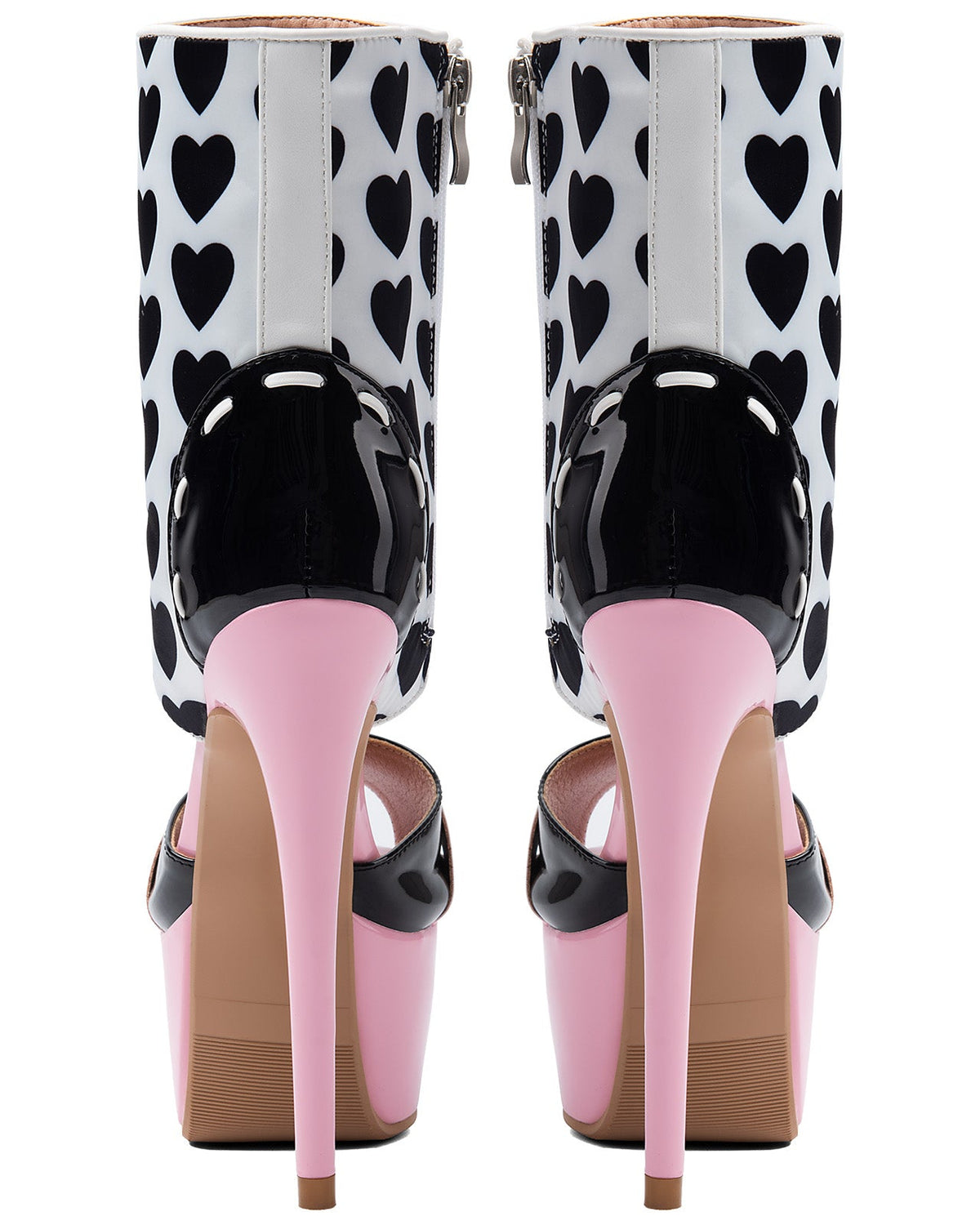 The Love on Record Couture Heel Boots
