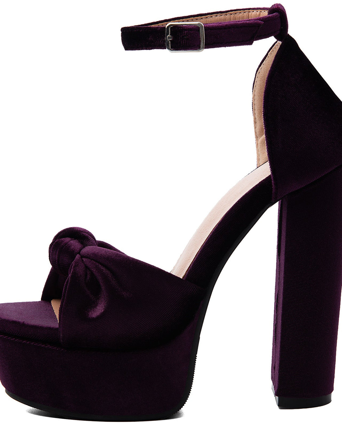 The Velvet Arrangement Platform Heels