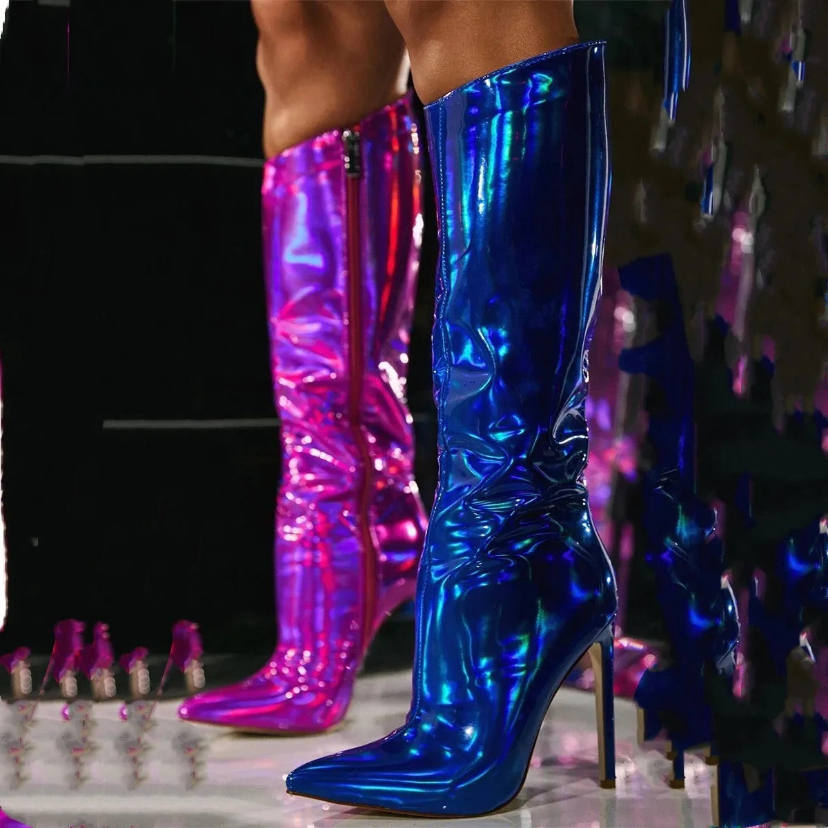 Holo Heel Boots