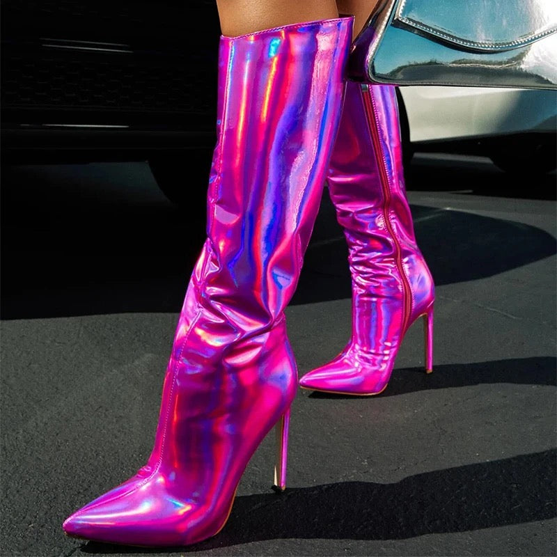 Holo Heel Boots