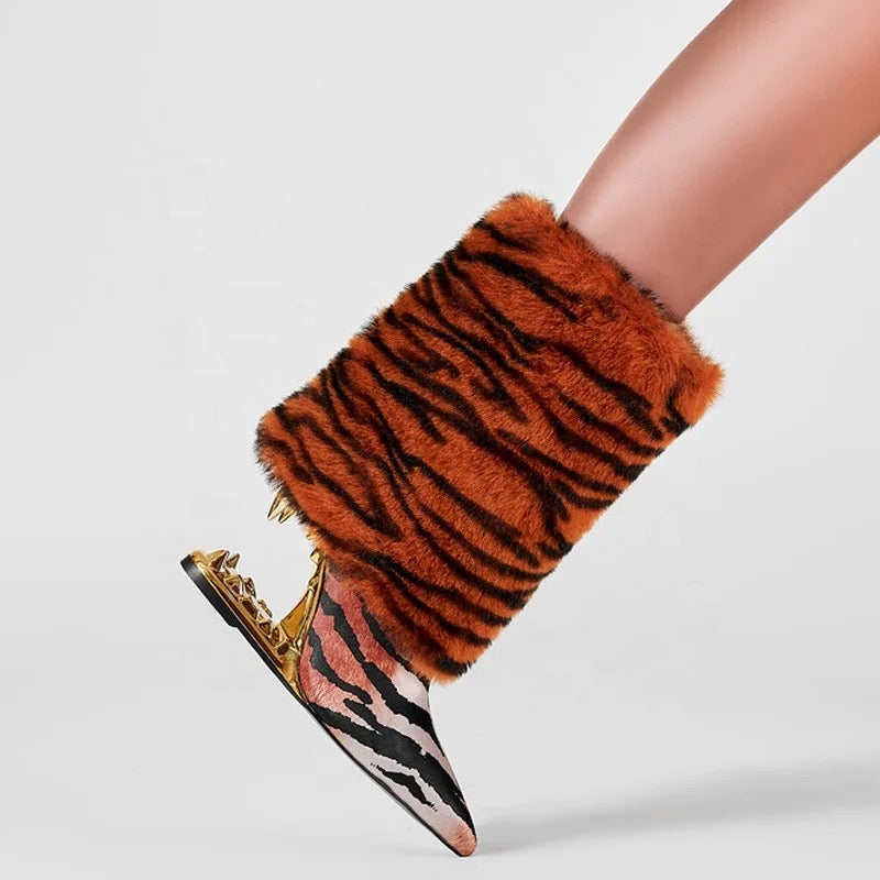 Tiger Tingz Heels - Dupe Department 