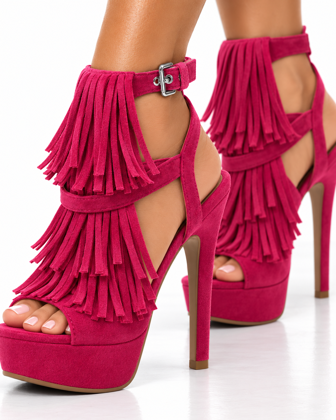 The Tassel Agreement Platform Heels