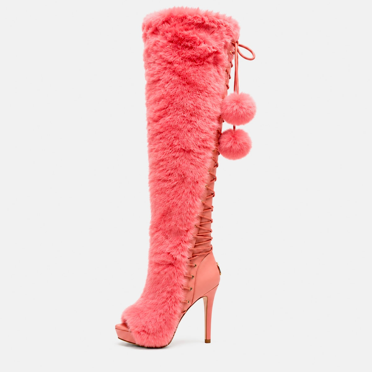 The Fur Affair Boot— POLAR PINK