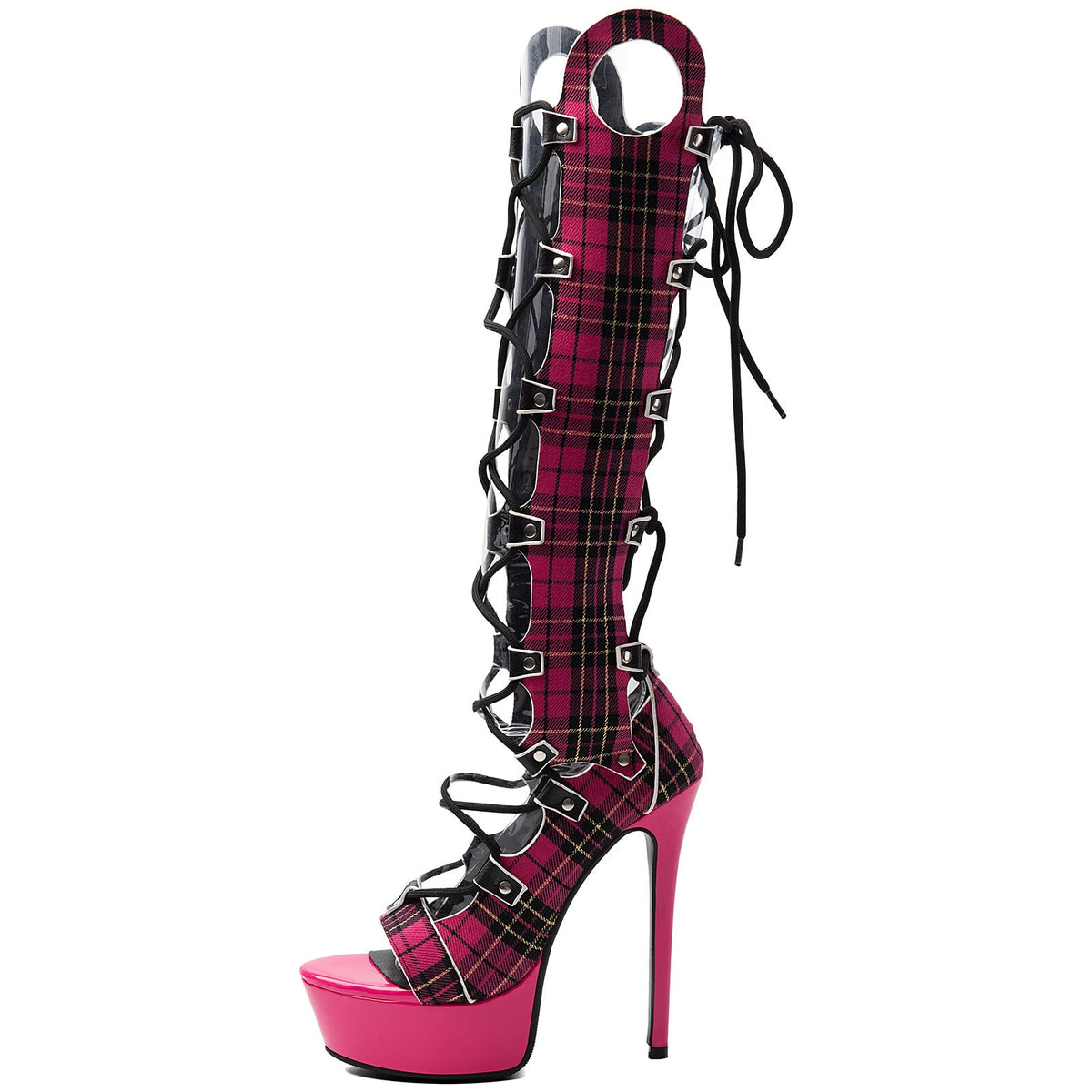 RESORT MUSE PLATFORM HEELS – DOLL MONEY HEEL BOOTS