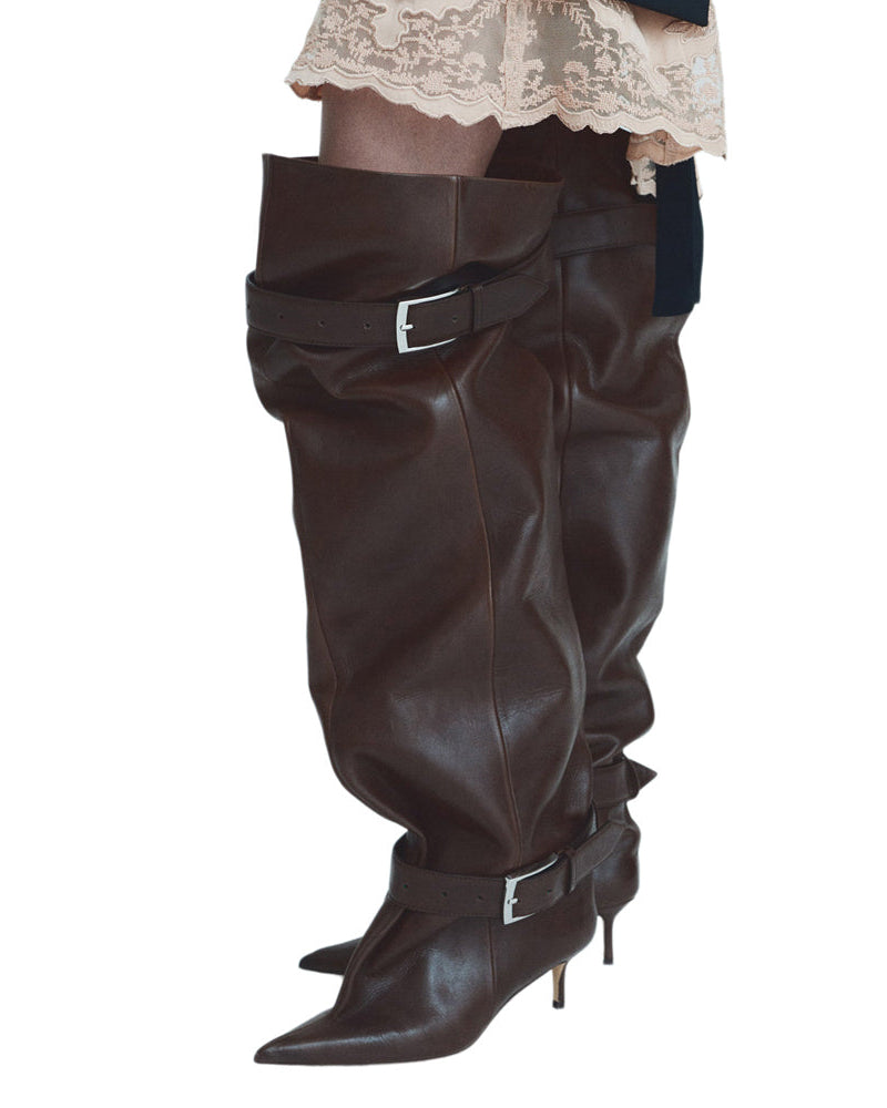 The Chain of Command Heel Boots.